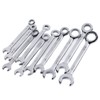 10PCS Mini Combination Wrench Set Steel Inch Open End Small