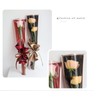 100 Pcs Clear Gold Edge Rose Packaging Bag Single Rose