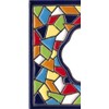 TORO Del Oro House Numbers and Letters Tile Enamelled Ceramic,