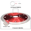 TOOLEAGUE Diamond Saw Blade, 4-1/2 inch Super Thin Tile Blade,