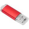 USB Flash Drive Transparent Cover Red Portable Storage Memory Stick