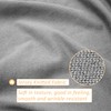 King/Cal King Silver Stretch Jersey Cover for Box Spring Bedskirt