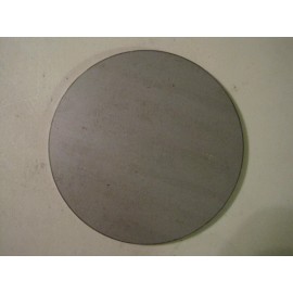 Synergy Steel Designs 1/4" Steel Plate, Disc Shaped, 12" Diameter, .250 A36 Steel, Round, Circle
