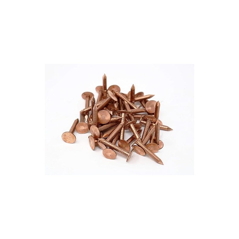 fiXte® Copper Clout Nails Suitable for Roofing, DIY, Tree Stump