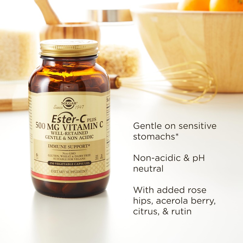 SOLGAR Solgar Ester-C Plus 500mg Vitamin C - Supports Healty