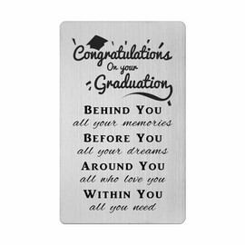 DGXMD 2024 Graduation Gifts, Class of 2024 Graduation Card for Him Her, Middle High School College Graduations Gifts for for Men Women