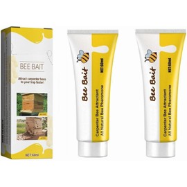 Beekeeping Tool, Bee Attractant Beekeeping Gel Tool, Outdoor Wild Bee Catcher, Bee Attractant, Bee Bait, Bee Traps for Farm, Attracting, 2 Pieces