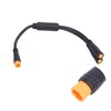 Waterproof Y Splitter 1T2 Cable with 3 Pin Connector for