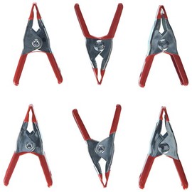 MegaDeal 2" Spring Metal Clamp Wholesale Spring Metal Clamps (20 Pack), 2"