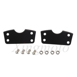 Fender Riser Black Brackets for 21" Wheel for Harley Touring Road King FLHX 2014-UP