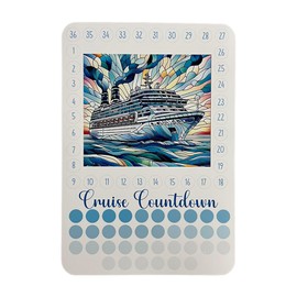 Cruise Countdown Activity Sticker (Choose One) From Made By R And R (Cruise Ship)