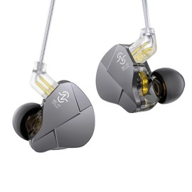 Yinyoo CCZ MC01 Soul In Ear Monitor IEM, 10mm PET Dual Magnetic DD Wired Earbuds, with 3.5mm Jack, Detachable Cable Oxygen-free Copper Silver-plated Tangle-Free, Lightweight Headphones for Audiophile