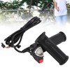 Electric Bicycle Gas Throttle Handle Throttle Grip with Battery Indicator