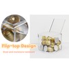 Laundry Pod Container,Transparent Acrylic Desktop Organiser,Flip Lid Storage Box,Container for