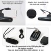 OsAtNb 8 LED Music Stand Light 3modes USB Book Light