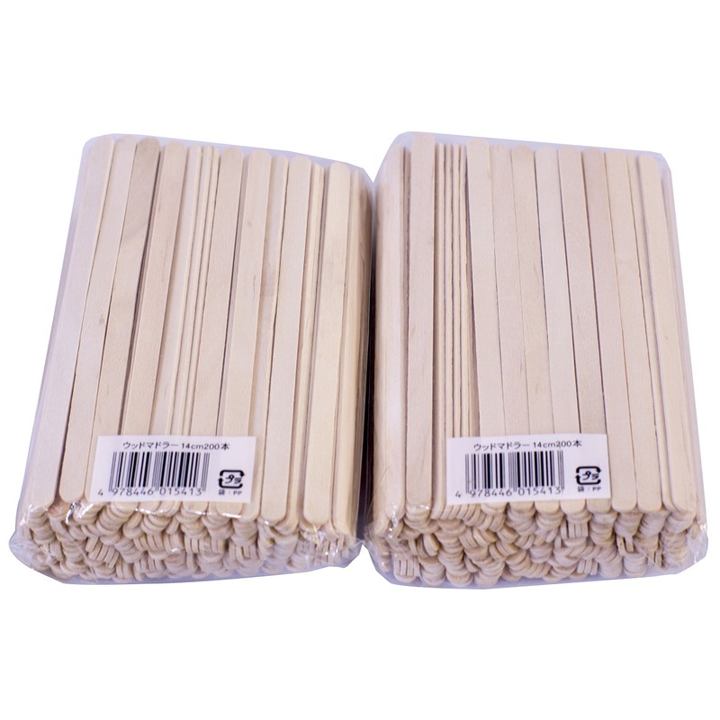 Maruki Wooden Coffee Muddler 5.5 inches (14 cm), Set of