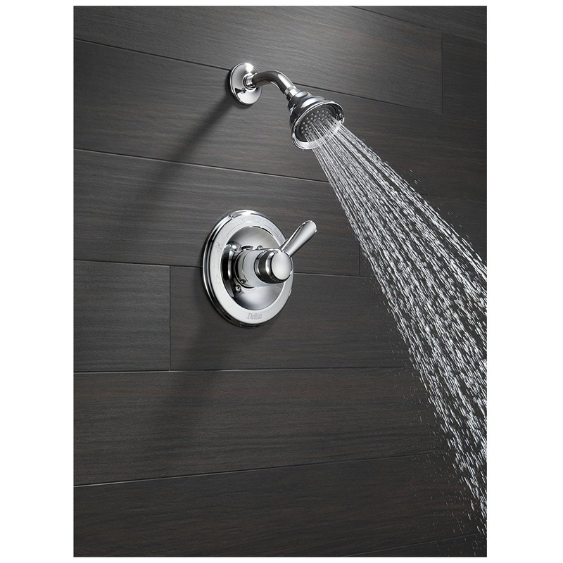 Delta Faucet Lahara 14 Series Single-Function Shower Faucet Set, 5-Spray