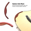 Guitar Armrest Replacement Wooden Hand Guard for Classical Acoustic Guitars