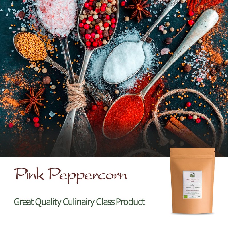 Pink Peppercorns for Grinder - Pink Pepper - Peppercorn -