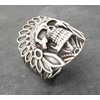 Treasure Bay Chunky 925 Sterling Silver Gothic Ring American Indian