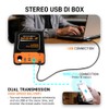StudioMan MOB-2 Active USB Audio DI Box, 2-in-1 Direct Injection
