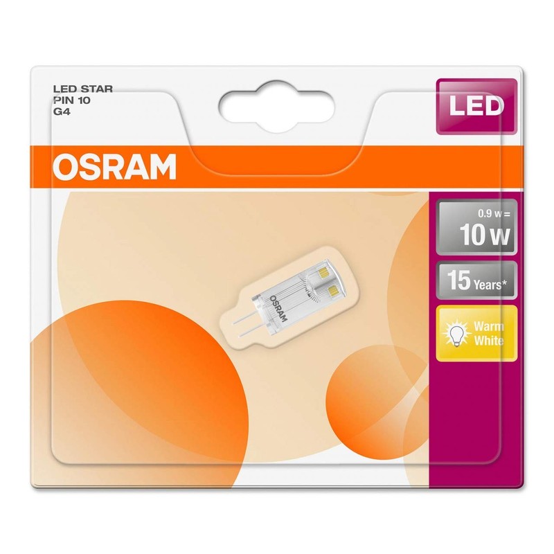 Osram LED Star Special Pin, with G4 socket, not dimmable,