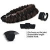 STHEJFB Braid Headband 2 Strands Messy Classic Chunky Plaited Wide