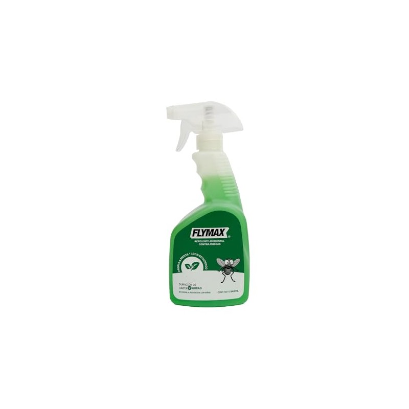 FLYMAX Repelente para Moscas 540 ML, Repelente para Superficies, Ecológico,