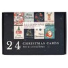 Second Ave 24 Pack Christmas Xmas Festive Cards For Adults