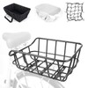 Bike Basket Rear, Bicycle Baskets for Adult Bikes, Ebike Basket
