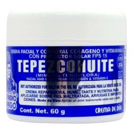 Crema De Tepezcohuite De Día 60 Grs Con Fps15