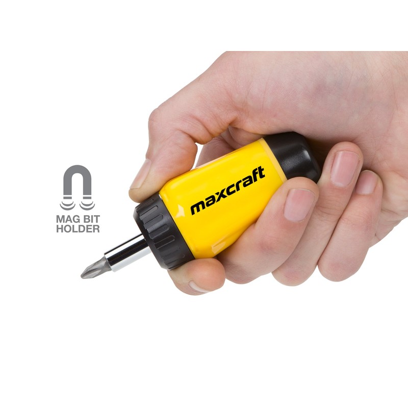 Maxcraft 60599 Gearless Stubby Ratchet Driver
