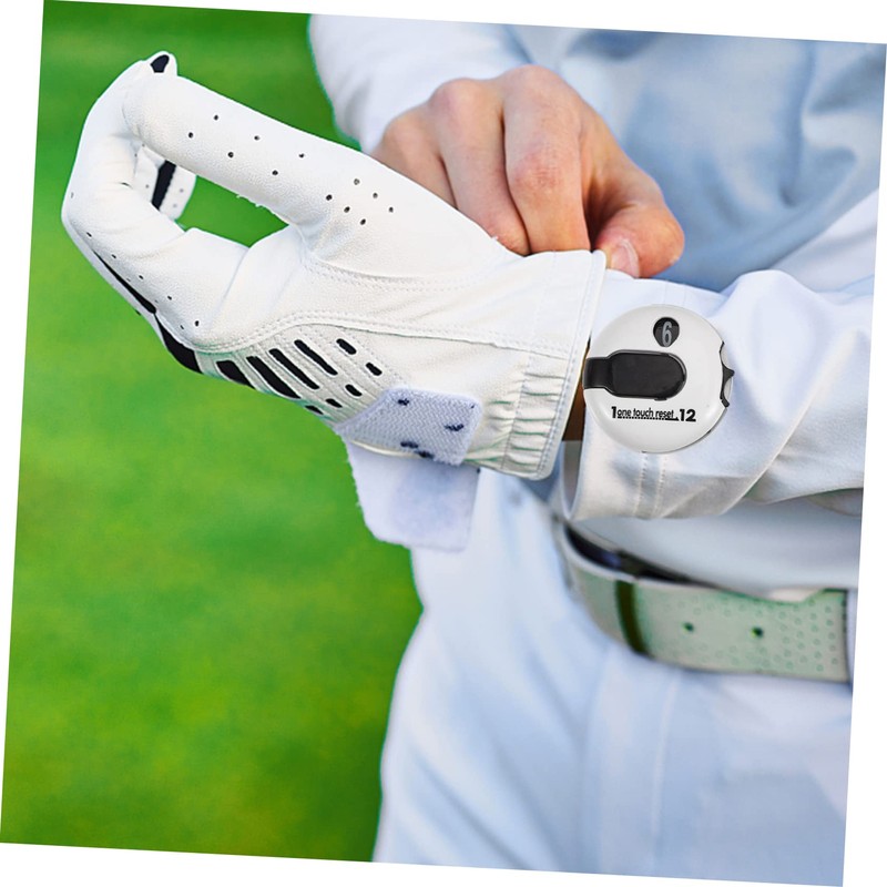 Kisangel 3pcs Golf Score Counter Clip Lightweight Portable Golfing Device