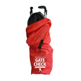 J.L. Childress J.L. Childress Gate Check Bag for Single Umbrella Strollers - Stroller Bag for Airplane - Gate Check Bag for Umbrella Strollers - Stroller Travel Bag for Airplane - Red