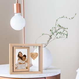 Lucky to be in Love with my Best Friend - Romantic Couples Picture Frames Anniversary Birthday Gifts. Graduation Gifts for Him Boyfriend,Her Girlfriend - Wedding, Engagement Gifts for Couples -