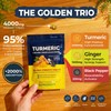 Turmeric, Ginger & Black Pepper 4000 mg Tablets (per Serving),