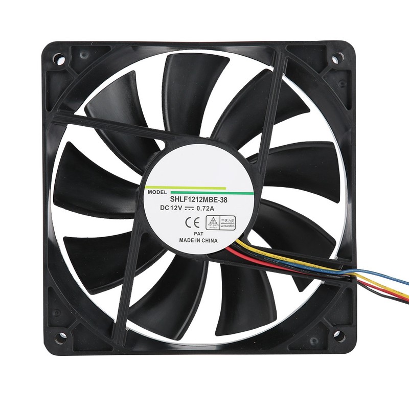 12CM 12V 0.72A 4Pin PWM Temperature Speed Control Cooling Fan