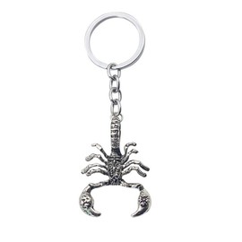 Leadigol Fashion Retro Metal Scorpion Shape Keychain, Personality Punk Pendant Key Chain Bag Pendant Car Keyring Jewelry Accessory For Women and Men