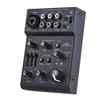 AGE03 5-Channel Mini Mic-Line Mixing Console Mixer with USB Audio