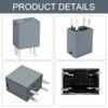 HABNVUON 2PCS Car Air Conditioning Relays, AC Relay, 13500114/8385 12VDC