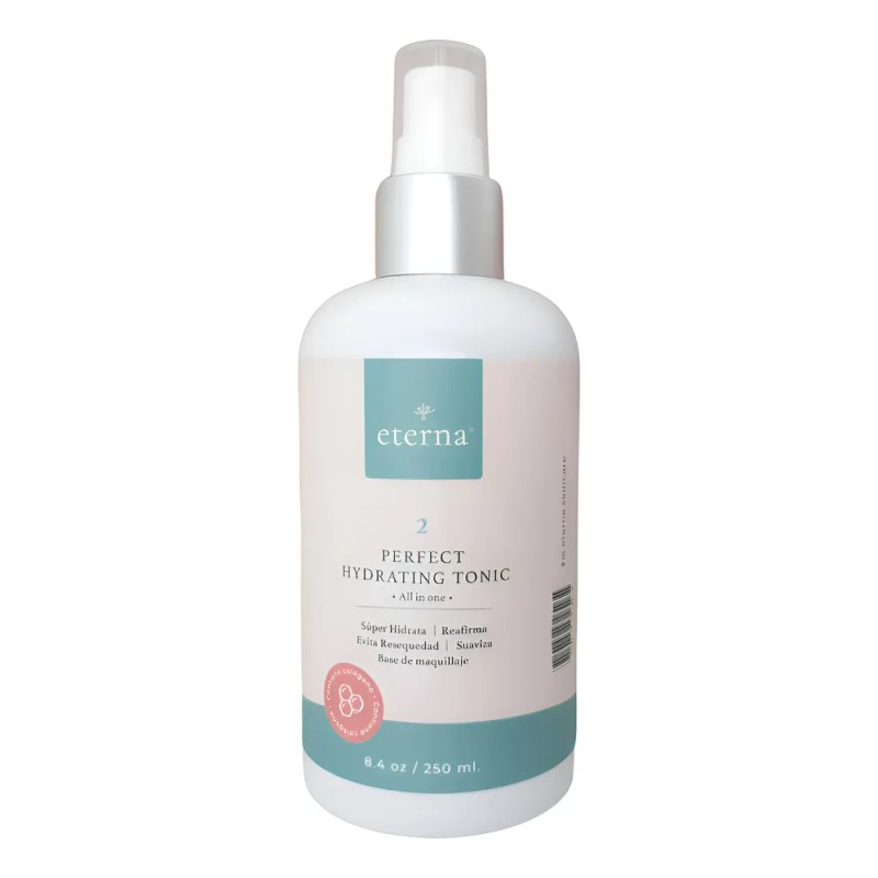 Tónico Hidratante Y Reafirmante Con Colágeno Eterna 250 Ml Seca