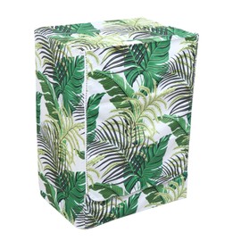 HONMEET Washing Machine Cover Protective Sleeve with Upgraded Coating Dust and Uv Resistant for Front Load Drum Washers Stylish Tropical Design