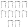 10-Pack Common Rail Injector Leak-Off Clips, Diesel Engine Seal Repair