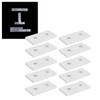 10Pcs Joining Plate Aluminum Flat Connecting Reinforcement Tool for Construction