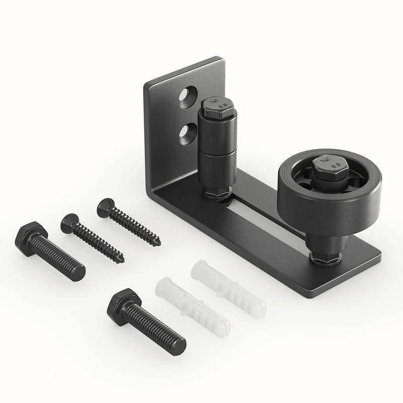 SMARTSTANDARD Sliding Barn Door Floor Guide for Bottom Adjustable Roller