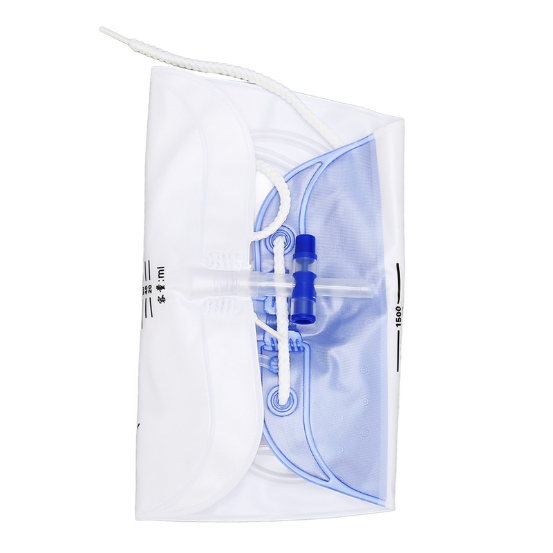 5Pcs Urinary Drainage Bag Thickened PVC Anti Reflux Disposable Urine