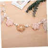 GRIRIW Flower Nursery Decor Boho Tassel Garland Classroom Wall Decor