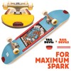 Tail Devil Rail Devils sparking skateboard deck rails by The