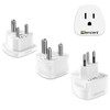 LENCENT Type D M and N Travel Adapter Plug Adapter