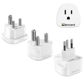 LENCENT Type D M and N Travel Adapter Plug Adapter